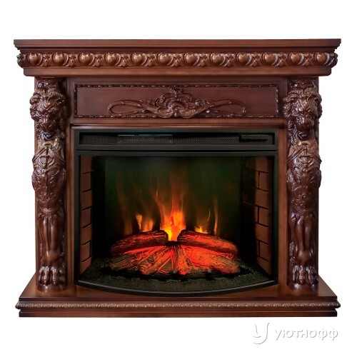 Электрокамин Романо 33 AO с очагом Фаерспейс 33