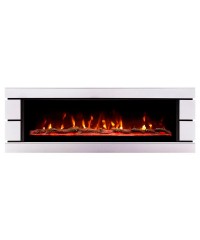 Каминокомплект Сиэтл 60 белый (портал Seattle WT-511 + очаг Safita 60)