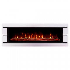 Каминокомплект Сиэтл 60 белый (портал Seattle WT-511 + очаг Safita 60)