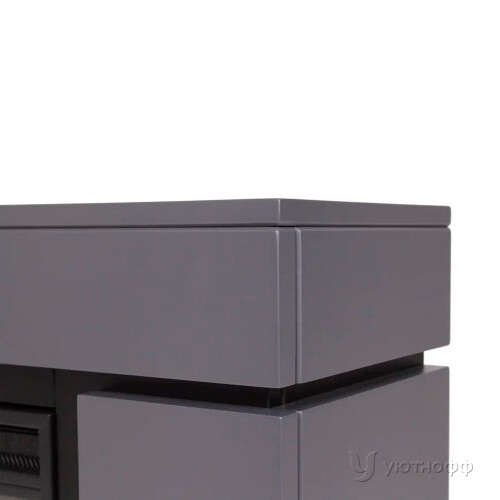 Электрокамин Сиэтл 60 графит с очагом Сафита 60