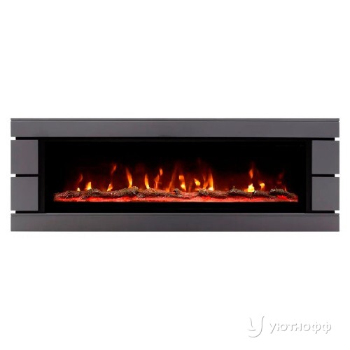 Электрокамин Сиэтл 60 графит с очагом Сафита 60