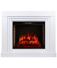 Каминокомплект Стэнли 26 белый (портал RealFlame Stanley 26 WT-P511 + очаг Aquamarine 26)