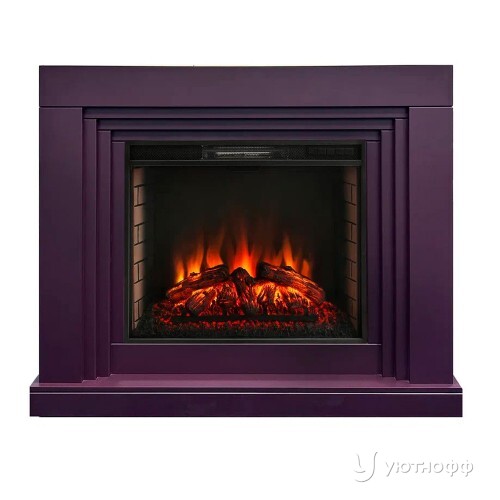 Электрокамин Стэнли 26 с очагом Aquamarine 26