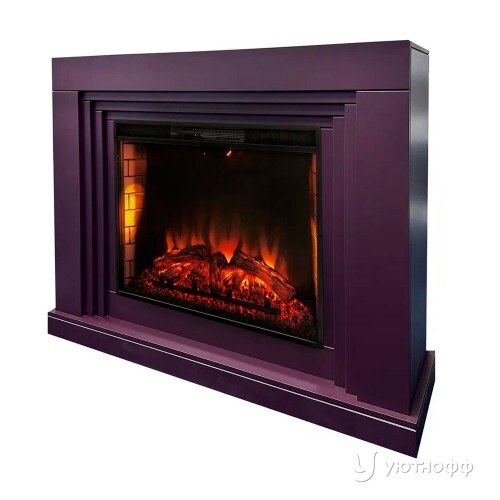 Электрокамин Стэнли 26 с очагом Aquamarine 26