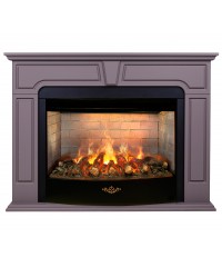 Каминокомплект Теодор 33 3D грей (портал Theodor 33 GR-F716 + очаг 3D Firestar 33)