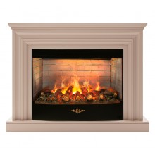 Каминокомплект Вестон 33 кашемир (портал Weston BG-P616 + очаг 3D Firestar 33)