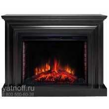 Каминокомплект Вестон 33 черный (портал RealFlame Weston 33 BLM + очаг Epsilon 33 S IR)