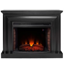 Каминокомплект Вестон 33 черный (портал RealFlame Weston 33 BLM + очаг Firespace 33 S IR)