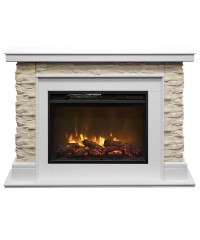 Каминокомплект Аризона 24 белый (портал Arizona WTM-F511 + очаг Magic)