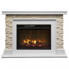 Каминокомплект Аризона 24 белый (портал Arizona WTM-F511 + очаг Magic)