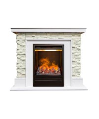 Каминокомплект Аризона 3Д белый (портал Arizona WTM-F511 + очаг 3D Olympic)