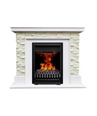 Каминокомплект Аризона 3Д белый (портал Arizona WTM-F511 + очаг 3D Oregan)