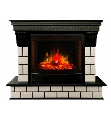 Каминокомплект Касл 25.5 AO (портал RealFlame Castle 25.5 + очаг Sparta / Evrika 25.5 LED)