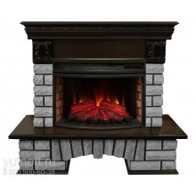 Каминокомплект Кантри Люкс Рок 25 (портал Country Lux Rock 25 AO + очаг Firefield 25 S IR)