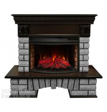 Каминокомплект Кантри Люкс Рок 25 (портал Country Lux Rock 25 AO + очаг Firefield 25 S IR)