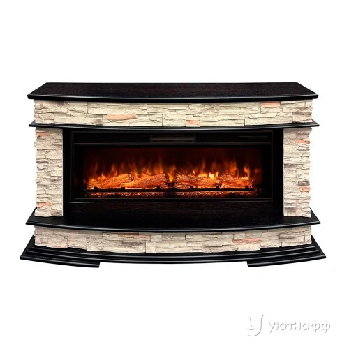 Электрокамин Франкфурт античный с очагом Джокер 45