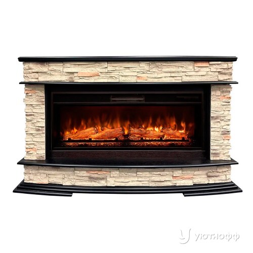 Электрокамин Франкфурт античный с очагом Джокер 45