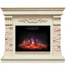 Каминокомплект Марсель Люкс 24 (портал RealFlame Marseille Luxe 24 + очаг Kendal)