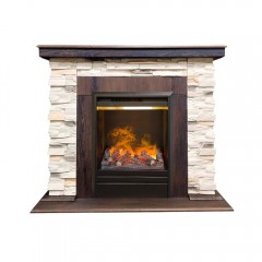 Каминокомплект Норд 3Д орех (портал Nord NT-F316 + очаг 3D Olympic)