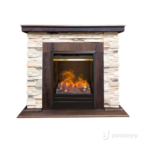 Электрокамин Норд с очагом 3Д Олимпик