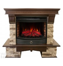 Каминокомплект Роклэнд 25 (портал RealFlame Rockland + очаг Firefield 25 S IR)