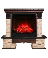 Каминокомплект Роклэнд 25.5 (портал RealFlame Rockland + очаг Sparta / Evrika 25.5 LED)