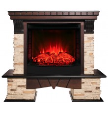 Каминокомплект Роклэнд 25.5 (портал RealFlame Rockland + очаг Sparta / Evrika 25.5 LED)