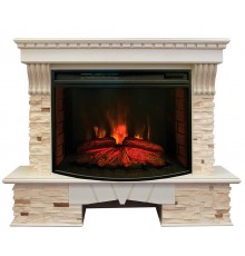 Каминокомплект Соренто 33 (портал RealFlame Sorento 33 WT + очаг Firespace 33 / 33W S IR