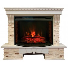 Каминокомплект Соренто 33 (портал RealFlame Sorento 33 WT + очаг Firespace 33 / 33W S IR