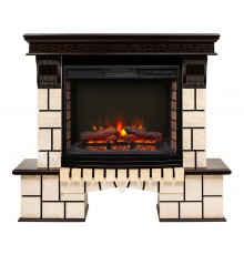 Каминокомплект Стоун 25.5 (портал Stone 25.5 AO + Sparta / Evrika 25.5 LED)