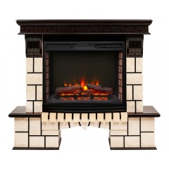 Каминокомплект Стоун 25.5 (портал Stone 25.5 AO + Sparta / Evrika 25.5 LED)