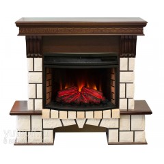 Каминокомплект Стоун 25 (портал RealFlame Stone + очаг Firefield 25 S IR)