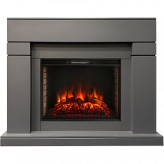 Каминокомплект Линделс 26 графит (портал Lindelse 26 GR-P718 + очаг Aquamarine 26)