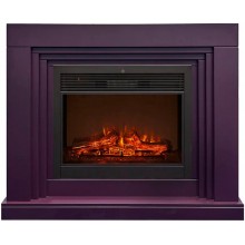 Каминокомплект Стэнли 26 сливовый (портал RealFlame Stanley PLUM + очаг Genius 26)