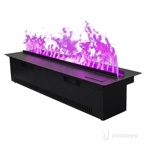 Встраиваемый электроочаг 3D Cassette 1000 LED AUTO разноцветный
