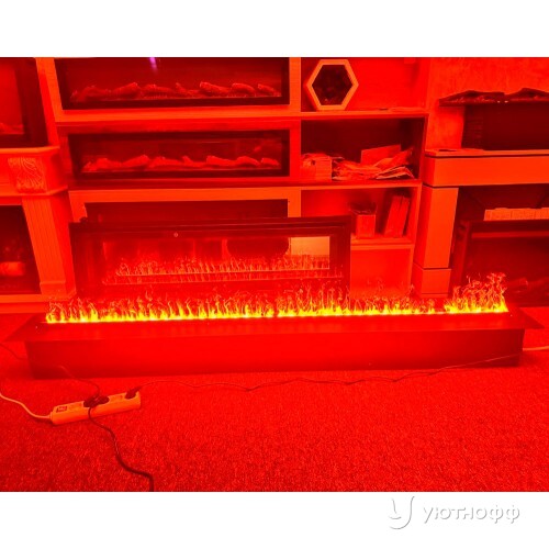 Паровой камин LINE S 200 LED цветной 