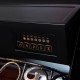 Электроочаг Маджестик Люкс светодиодный с пультом и звуком