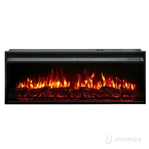 Электроочаг Premier 36 встраиваемый широкий