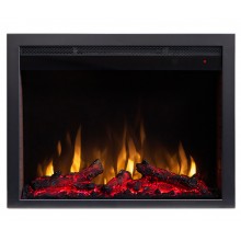Электрокамин Saphir 25.5 LED (очаг Сапфир 25.5 с дровами и кристаллами)