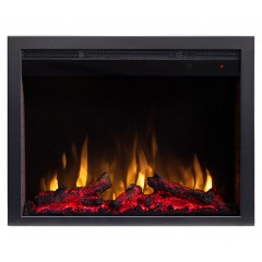 Электрокамин Saphir 25.5 LED (очаг Сапфир 25.5 с дровами и кристаллами)