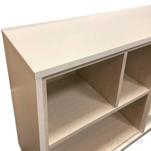 Тумба-камин Марго 36 белый с очагом Premier 36