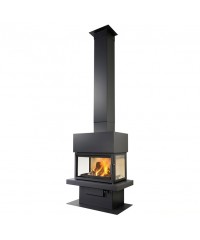 Дровяная печь Rocal Calor LL-15C (Калор LL-15С)