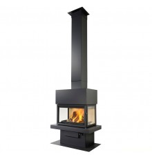 Дровяная печь Rocal Calor LL-15C (Калор LL-15С)
