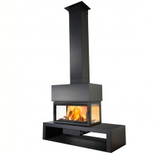 Дровяная печь Rocal Calor LL-15E (Калор LL-15Е)
