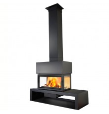 Дровяная печь Rocal Calor LL-15E (Калор LL-15Е)