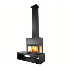 Дровяная печь Rocal Calor LL-15D (Калор LL-15D)
