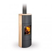 Дровяная печь Romotop Lugo (Луго) с теплообменником, из песчаника