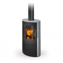 Дровяная печь Romotop Ovalis (Овалис) камень
