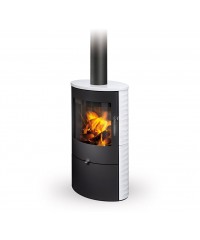 Дровяная печь Romotop Ovalis (Овалис) керамика