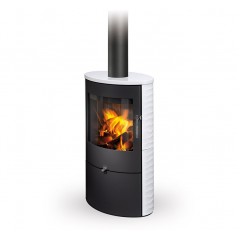 Дровяная печь Romotop Ovalis (Овалис) керамика